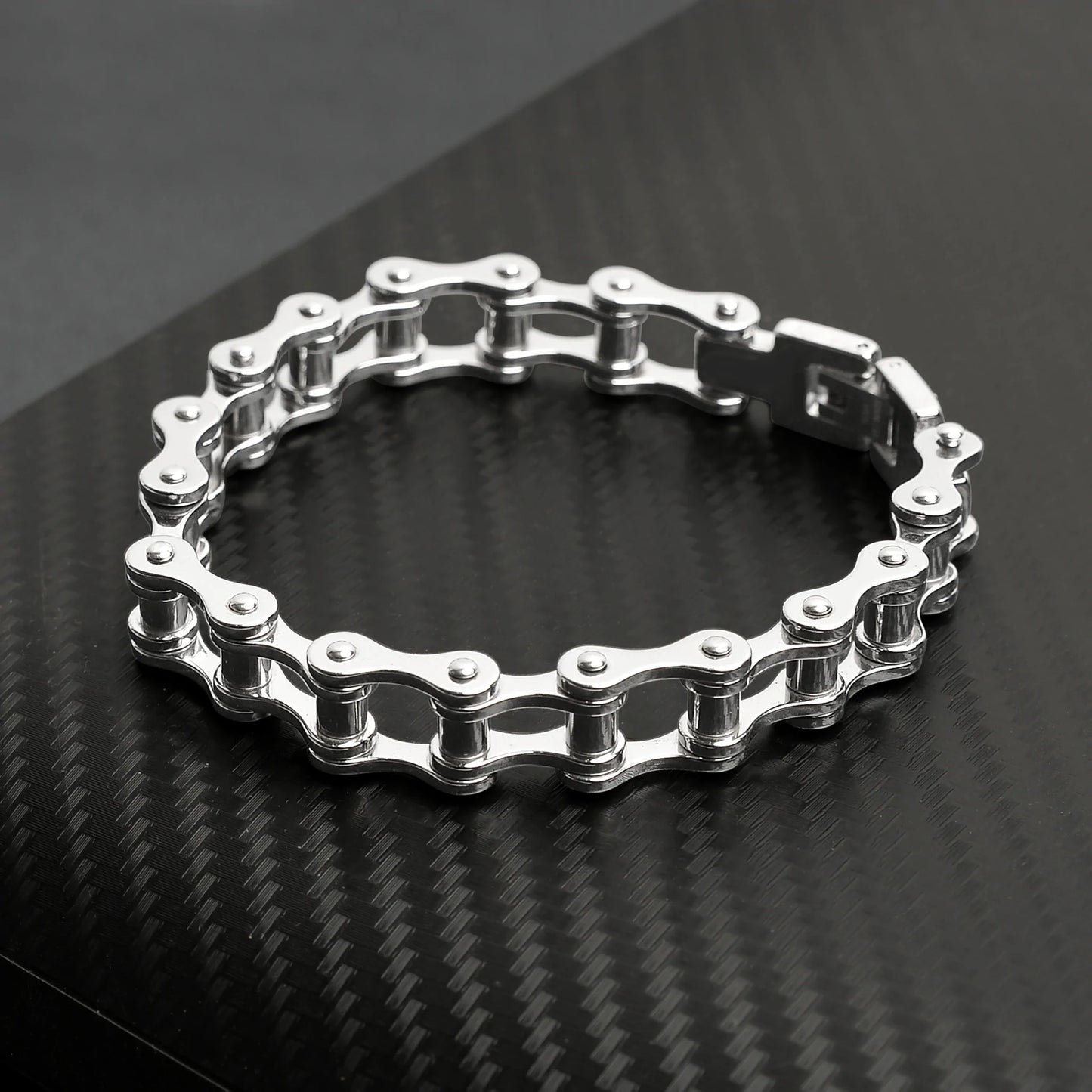 Bike Chain Bracelet-SIlver